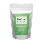 Herbal Energy Organic Matcha Energy tea pouch with front label